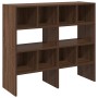 Zapateros 2 uds apilables roble marrón 89,5x30x40 cm von , Kommoden-Organizer und Bar-Kleiderbügel - Ref: Foro24-858852, Prei...