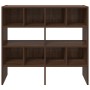 Zapateros 2 uds apilables roble marrón 89,5x30x40 cm von , Kommoden-Organizer und Bar-Kleiderbügel - Ref: Foro24-858852, Prei...