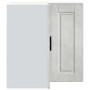 Mueble esquinero cocina Porto madera contrachapada gris cemento von , Küchenschränke - Ref: Foro24-854101, Preis: 89,30 €, Ra...