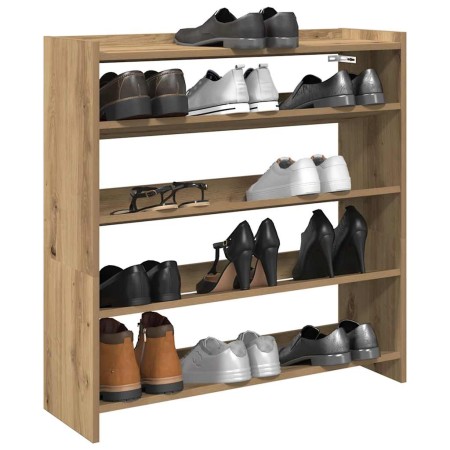 Zapatero artesanal de madera contrachapada 80x25x81 cm by , Shoe racks and shoe organizers - Ref: Foro24-859913, Price: 78,81...