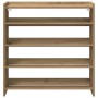 Zapatero artesanal de madera contrachapada 80x25x81 cm by , Shoe racks and shoe organizers - Ref: Foro24-859913, Price: 78,81...