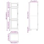 Mueble de cocina Porto de madera contrachapada madera vieja von , Küchenschränke - Ref: Foro24-854115, Preis: 207,90 €, Rabat...