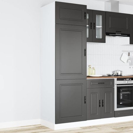 Mueble de cocina Porto de madera contrachapada negro von , Küchenschränke - Ref: Foro24-854108, Preis: 235,50 €, Rabatt: %