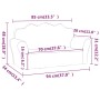 Sofá infantil de 2 plazas de felpa suave color crema von , Baby- und Kleinkindmöbel - Ref: Foro24-357049, Preis: 52,79 €, Rab...