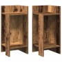 Mesas auxiliares 2 uds con estante madera vieja 25,5x27x60 cm de , Mesas auxiliares - Ref: Foro24-858557, Precio: 40,16 €, De...