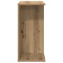Mesita de noche madera ingeniería artesanal roble 46,5x29x61 cm by , Nightstands - Ref: Foro24-858666, Price: 32,90 €, Discou...