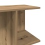 Mesita de noche madera ingeniería artesanal roble 46,5x29x61 cm by , Nightstands - Ref: Foro24-858666, Price: 32,90 €, Discou...