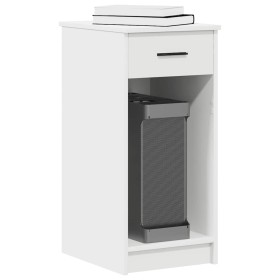 Torre de ordenador con cajón blanco 35x45x77 cm de , Escritorios - Ref: Foro24-858740, Precio: 62,99 €, Descuento: %