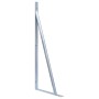 Supports for fence posts 3 units galvanized steel by vidaXL, Accessories for gates and fences - Ref: Foro24-148989, Price: 40...