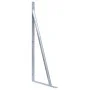 Supports for fence posts 3 units galvanized steel by vidaXL, Accessories for gates and fences - Ref: Foro24-148989, Price: 46...
