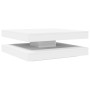Mesa de centro giratoria 360 grados blanco 90x90x34,5 cm de , Mesas de centro - Ref: Foro24-3321351, Precio: 122,72 €, Descue...