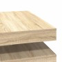 Mesa de centro giratoria 360 grados roble sonoma 90x90x34,5 cm | Foro24.es | Tu tienda online para hogar, jardín y más Foro24.es
