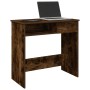 Escritorio de madera contrachapada roble ahumado 80x40x75 cm de , Escritorios - Ref: Foro24-860476, Precio: 62,25 €, Descuent...