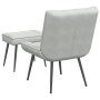 Sillón de relax con reposapiés terciopelo gris claro von , Stühle - Ref: Foro24-4012327, Preis: 90,10 €, Rabatt: %