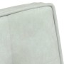 Sillón de relax con reposapiés terciopelo gris claro von , Stühle - Ref: Foro24-4012327, Preis: 90,10 €, Rabatt: %