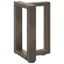 Patas de mesa centro forma T 2uds acero natural 38x25x(42-43)cm by , Table legs - Ref: Foro24-4013027, Price: 81,23 €, Discou...