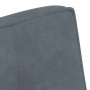 Banco de terciopelo gris oscuro 110x74x84 cm de , Bancos - Ref: Foro24-4012338, Precio: 194,43 €, Descuento: %
