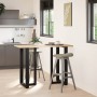 Patas de mesa bar forma T 2 uds acero negro 60x35x(100-101) cm de , Patas para mesas - Ref: Foro24-4013092, Precio: 178,23 €,...