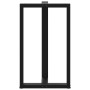 Patas de mesa bar forma T 2 uds acero negro 60x35x(100-101) cm de , Patas para mesas - Ref: Foro24-4013092, Precio: 178,23 €,...