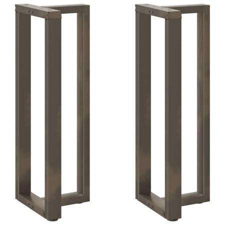 Patas mesa bar forma T 2 uds acero natural 40x35x(110-111) cm von , Tischbeine - Ref: Foro24-4013099, Preis: 154,86 €, Rabatt: %