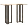 Patas mesa bar forma T 2 uds acero natural 40x35x(110-111) cm von , Tischbeine - Ref: Foro24-4013099, Preis: 154,86 €, Rabatt: %