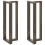 Patas mesa bar forma T 2 uds acero natural 50x35x(110-111) cm von , Tischbeine - Ref: Foro24-4013103, Preis: 137,24 €, Rabatt: %