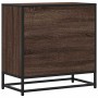 Mesilla de noche roble marrón 60x31x60 cm madera contrachapada von , Nachttische - Ref: Foro24-848698, Preis: 66,89 €, Rabatt: %