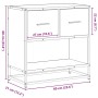Mesilla de noche roble marrón 60x31x60 cm madera contrachapada von , Nachttische - Ref: Foro24-848698, Preis: 66,89 €, Rabatt: %
