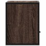 Mesita de noche de pared color roble marrón 40x31x39,5 cm von , Nachttische - Ref: Foro24-848742, Preis: 42,53 €, Rabatt: %