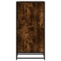 Zapatero madera contrachapada roble ahumado 48x38x97,5 cm by , Shoe racks and shoe organizers - Ref: Foro24-849201, Price: 78...