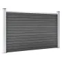 Schwarzes WPC-Zaunelement 180x105 cm von vidaXL, Zaunpaneele - Ref: Foro24-148975, Preis: 200,56 €, Rabatt: %