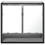 Armario con espejo de baño madera gris sonoma 65x20x60 cm von , Badezimmerwaschtische - Ref: Foro24-849262, Preis: 86,67 €, R...