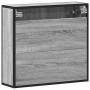 Armario con espejo de baño madera gris sonoma 65x20x60 cm von , Badezimmerwaschtische - Ref: Foro24-849262, Preis: 86,67 €, R...