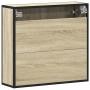 Armario con espejo de baño madera roble sonoma 65x20x60 cm by , bathroom vanities - Ref: Foro24-849260, Price: 82,53 €, Disco...