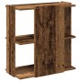 Librería 3 niveles madera ingeniería madera vieja 60x30x60 cm by , Bookcases and shelves - Ref: Foro24-860254, Price: 40,63 €...