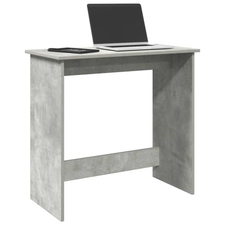Escritorio de madera contrachapada gris hormigón 80x40x75 cm by , Desks - Ref: Foro24-860457, Price: 43,43 €, Discount: %
