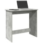Escritorio de madera contrachapada gris hormigón 80x40x75 cm by , Desks - Ref: Foro24-860457, Price: 43,43 €, Discount: %