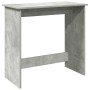 Escritorio de madera contrachapada gris hormigón 80x40x75 cm by , Desks - Ref: Foro24-860457, Price: 43,43 €, Discount: %