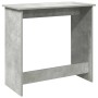 Escritorio de madera contrachapada gris hormigón 80x40x75 cm by , Desks - Ref: Foro24-860457, Price: 43,43 €, Discount: %