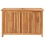 Garten-Aufbewahrungsbox aus massivem Teakholz, 90 x 50 x 58 cm von vidaXL, Aufbewahrungsboxen für den Außenbereich - Ref: For...