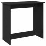 Escritorio de madera contrachapada negro 80x40x75 cm de , Escritorios - Ref: Foro24-860455, Precio: 49,73 €, Descuento: %