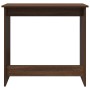 Escritorio de madera de ingeniería roble marrón 80x40x75 cm von , Schreibtische - Ref: Foro24-860460, Preis: 46,78 €, Rabatt: %
