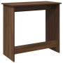 Escritorio de madera de ingeniería roble marrón 80x40x75 cm von , Schreibtische - Ref: Foro24-860460, Preis: 46,78 €, Rabatt: %