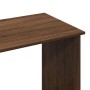 Escritorio de madera de ingeniería marrón roble 102x50x75 cm by , Desks - Ref: Foro24-860469, Price: 112,93 €, Discount: %