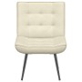 Sillón de relax terciopelo crema 64x74x84 cm von , Stühle - Ref: Foro24-4012325, Preis: 80,85 €, Rabatt: %
