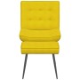Sillón de relax con taburete terciopelo amarillo von , Stühle - Ref: Foro24-4012333, Preis: 89,43 €, Rabatt: %