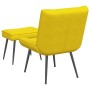 Sillón de relax con taburete terciopelo amarillo von , Stühle - Ref: Foro24-4012333, Preis: 89,43 €, Rabatt: %