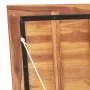 Garten-Aufbewahrungsbox aus massivem Teakholz, 90 x 50 x 58 cm von vidaXL, Aufbewahrungsboxen für den Außenbereich - Ref: For...