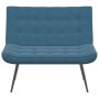 Banco de terciopelo azul 110x74x84 cm de , Bancos - Ref: Foro24-4012346, Precio: 136,63 €, Descuento: %