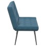 Banco de terciopelo azul 110x74x84 cm de , Bancos - Ref: Foro24-4012346, Precio: 136,63 €, Descuento: %